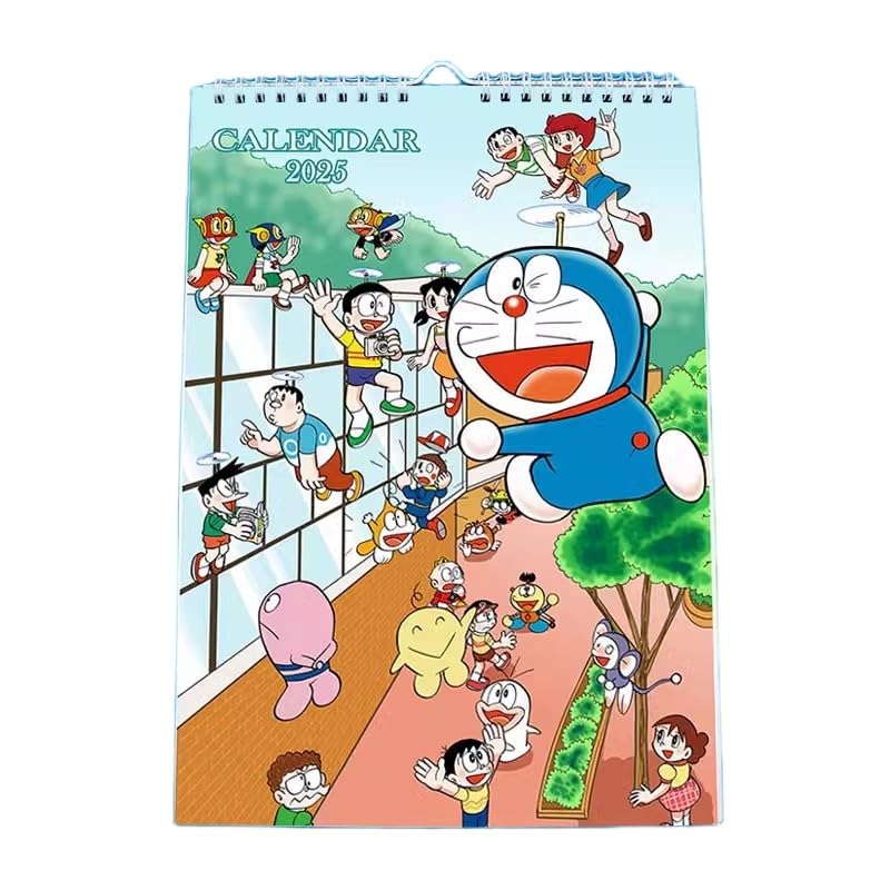 Amazon.co.jp: 2025年ドラえもん カレンダー 壁掛け13ページ